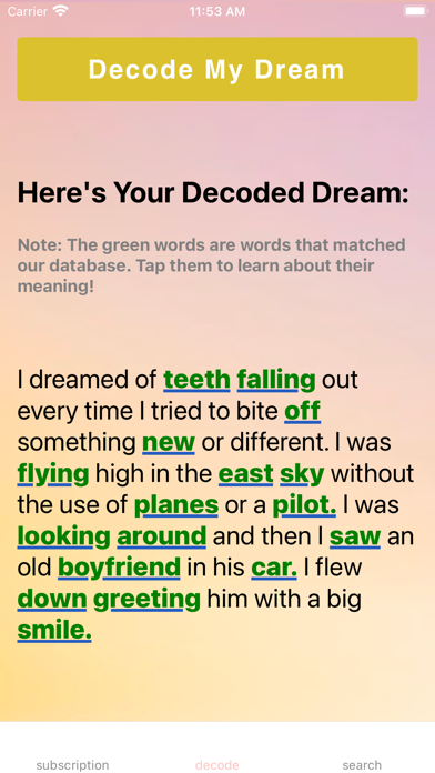 Dreams Decoder screenshot 4