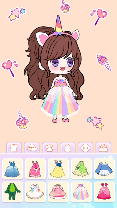 Dress Up: Chibi Doll Maker screenshot 1