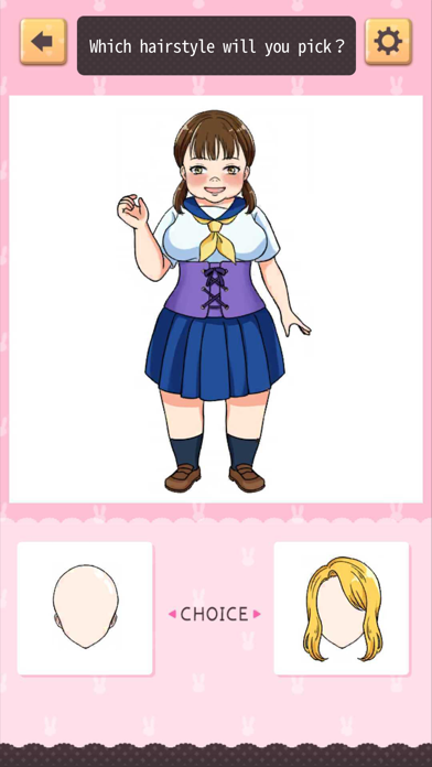Dress up with the cute girls! screenshot 2