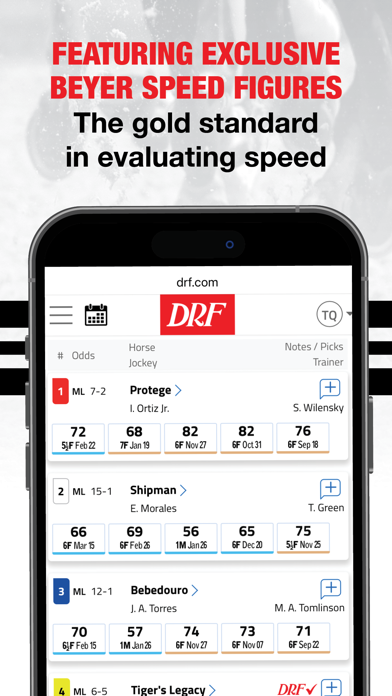 DRF Horse Racing News & Data screenshot 2