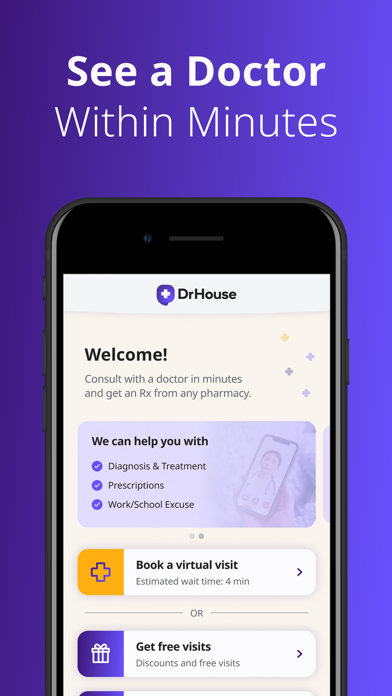 DrHouse: Online Doctor Service screenshot 5
