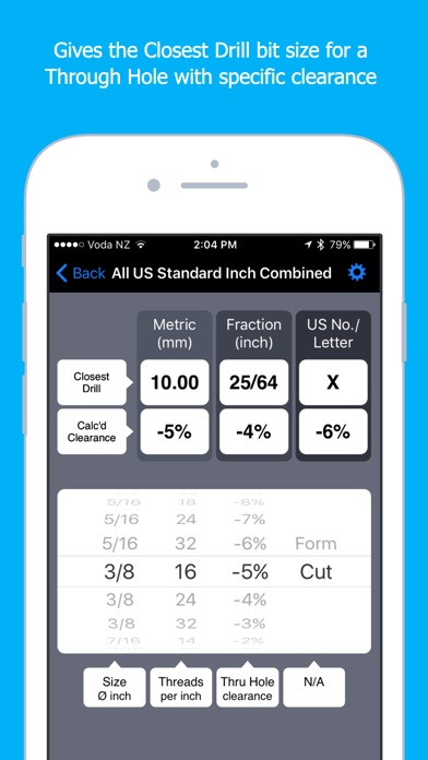 Drill and Tap Tool - Thread Tapping & Through Hole screenshot 1