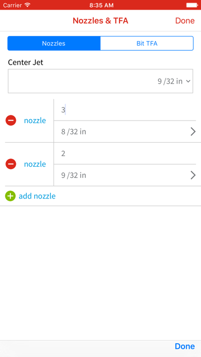 Drill Bit Nozzle Calculator screenshot 3