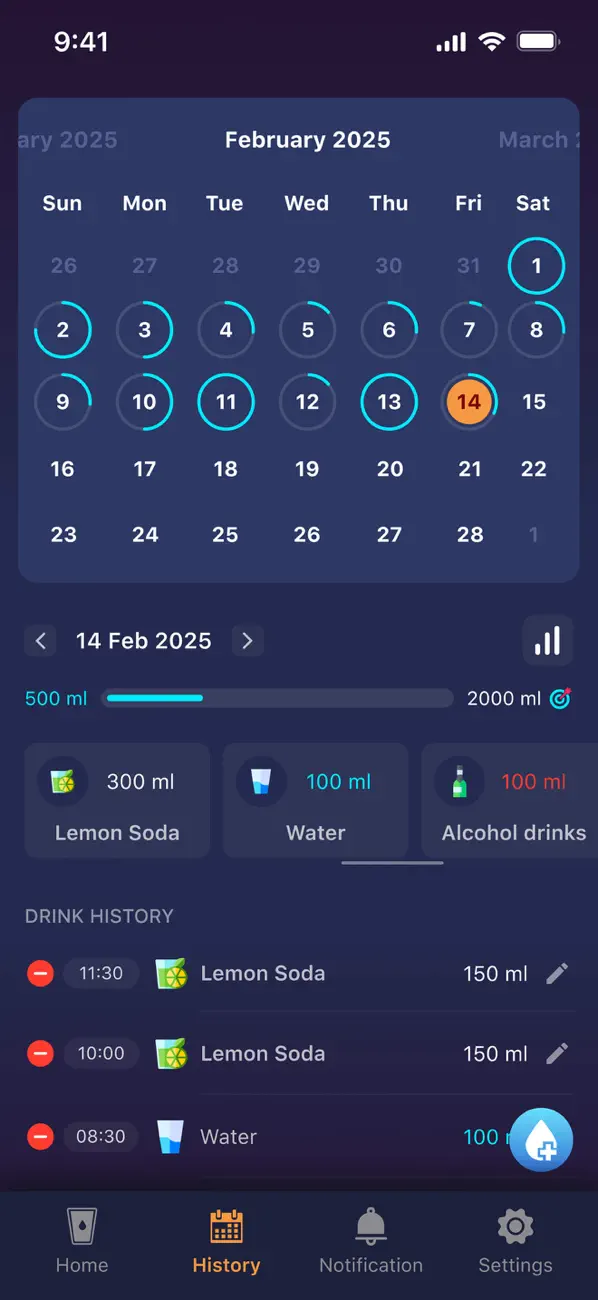Drink water: Drinking reminder screenshot 5