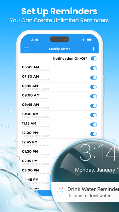Drink Water Reminder N Tracker screenshot 2