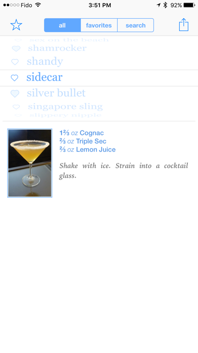 Drinks and Cocktails screenshot 1