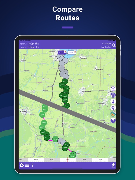 Drive Weather with Live Radar screenshot 1