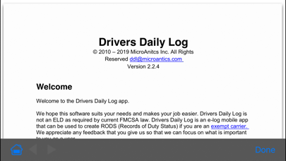 Drivers Daily Log screenshot 2