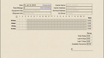 Drivers Daily Log screenshot 4