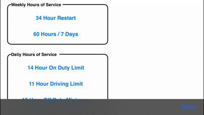 Drivers Daily Log screenshot 1