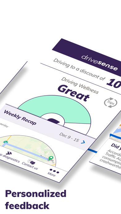 DriveSense mobile by Esurance screenshot 3