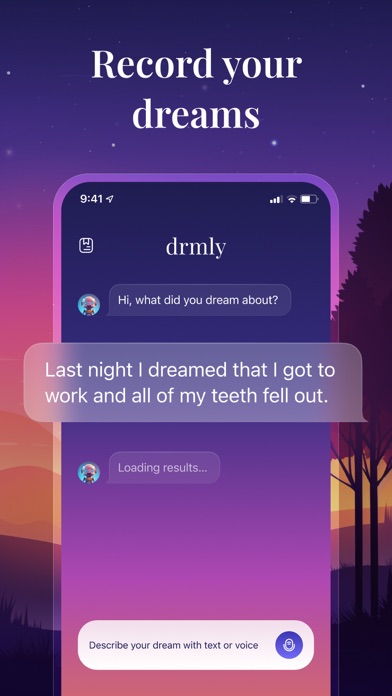 drmly - Dream Analyser screenshot 1