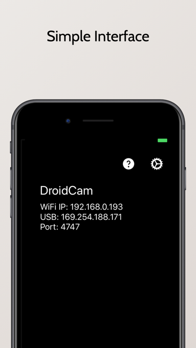 DroidCam Webcam & OBS Camera screenshot 4