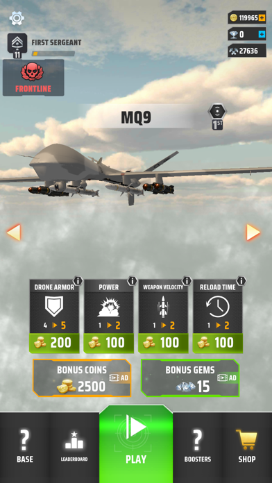 Drone Strike Military War 3D screenshot 3