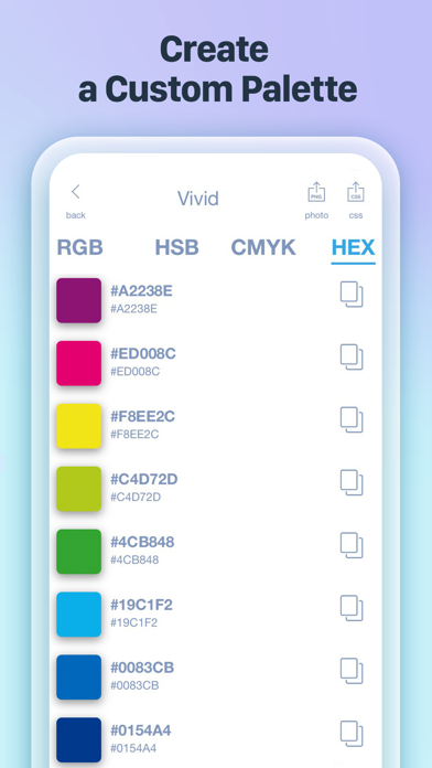 Drop - A Color Palette Picker screenshot 2