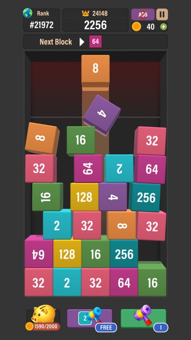 Drop Block 3D screenshot 1