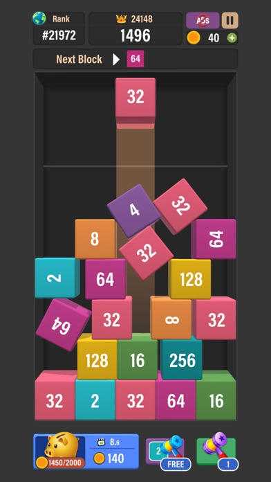 Drop Block 3D screenshot 2