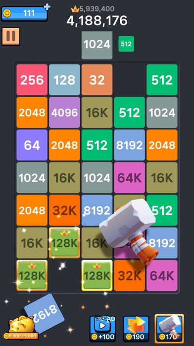 Drop Merge® : Number Puzzle screenshot 2
