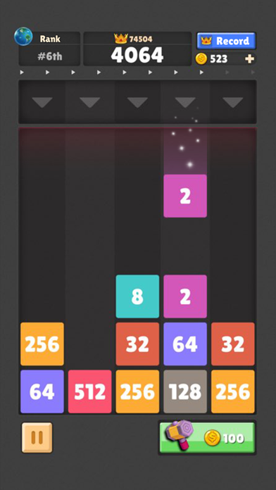 Drop The Number : Merge Puzzle screenshot 3