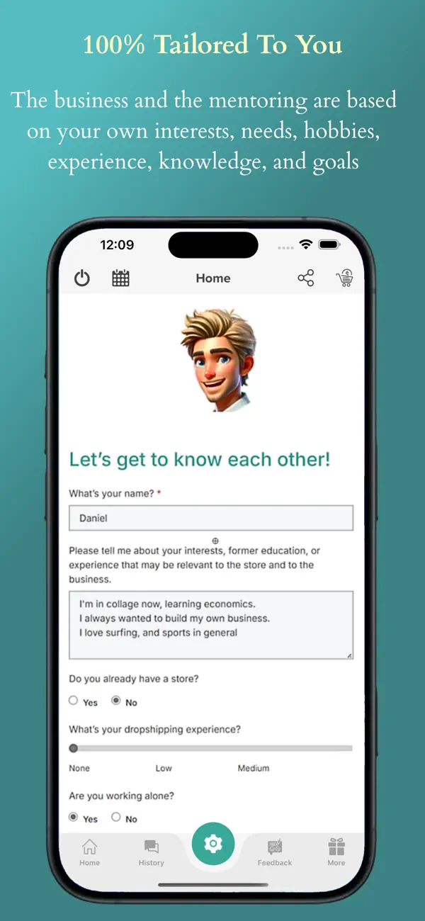 Dropshipping AI Mentor Nick screenshot 3