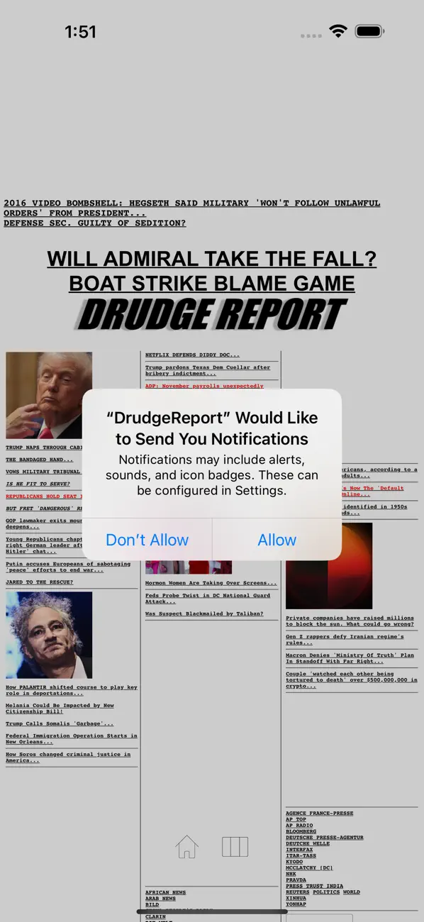 Drudge Report (Official) screenshot 5