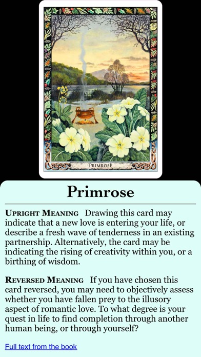Druid Oracle Cards screenshot 2