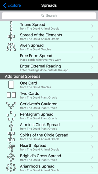 Druid Oracle Cards screenshot 3