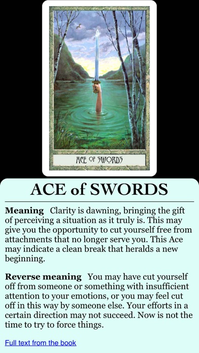 DruidCraft Tarot screenshot 2