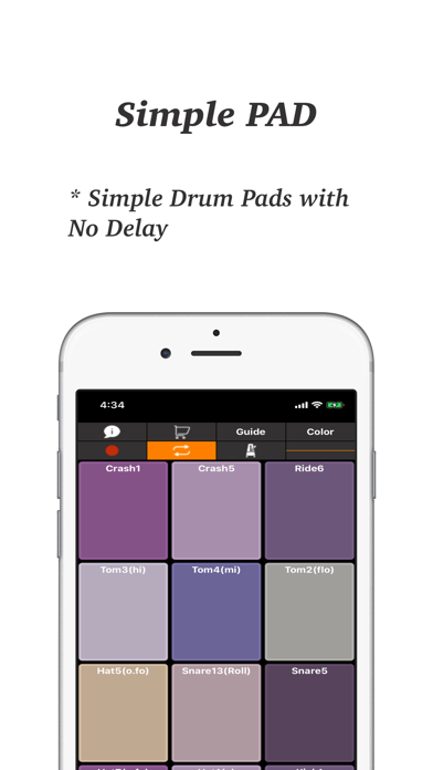 Drum PAD - Real Finger Drums screenshot 2