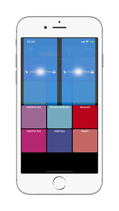 Drum PAD - Real Finger Drums screenshot 1