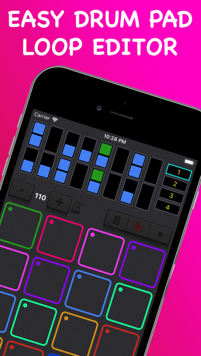 Drum & Rhythm Pad - Beat Maker screenshot 1
