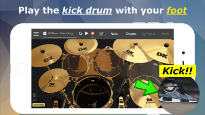 DrumKnee 3D Drums - Drum set screenshot 4