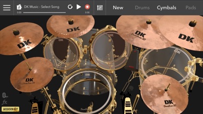 DrumKnee 3D Drums - Drum set screenshot 1