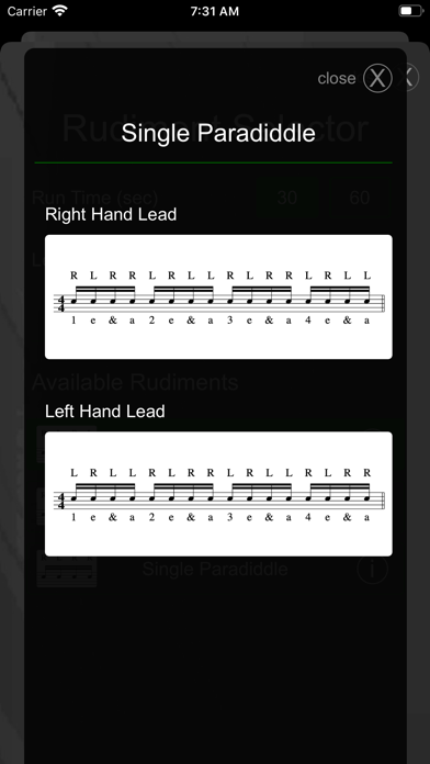 Drummer ITP - Rudiment Trainer screenshot 6