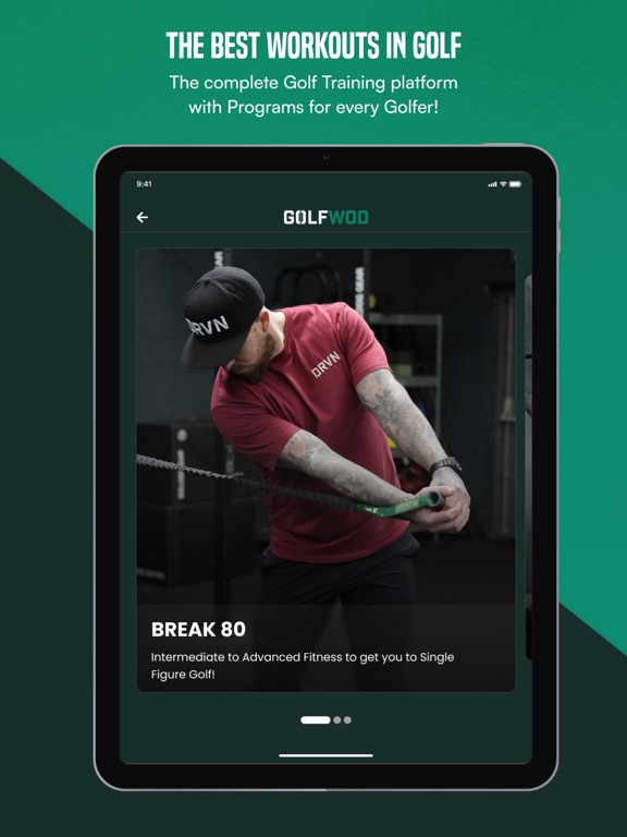 DRVN - Golf & Gym Workouts screenshot 6