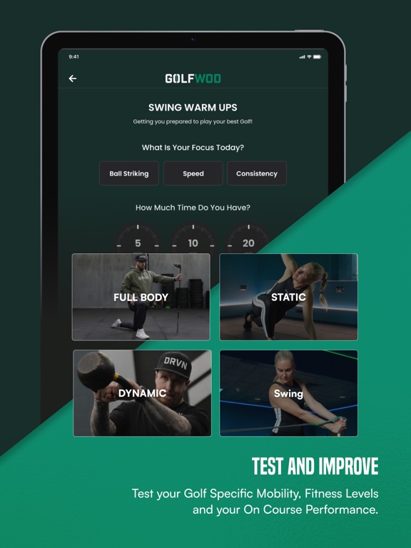 DRVN - Golf & Gym Workouts screenshot 4