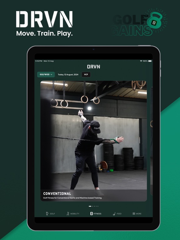 DRVN - Golf & Gym Workouts screenshot 8