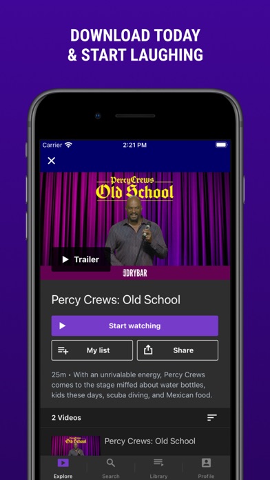 Dry Bar Comedy+ screenshot 1