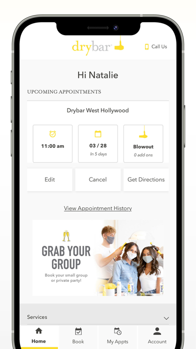 Drybar screenshot 5