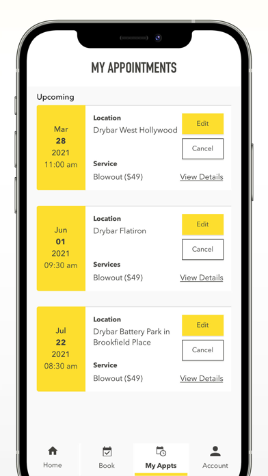 Drybar screenshot 1