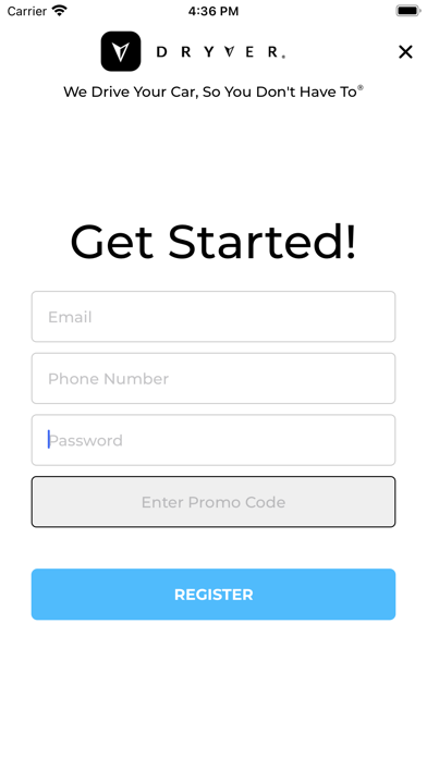 Dryver Personal Hourly Driver screenshot 4