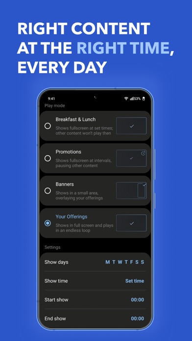 DS-GO: Digital Signage App screenshot 2