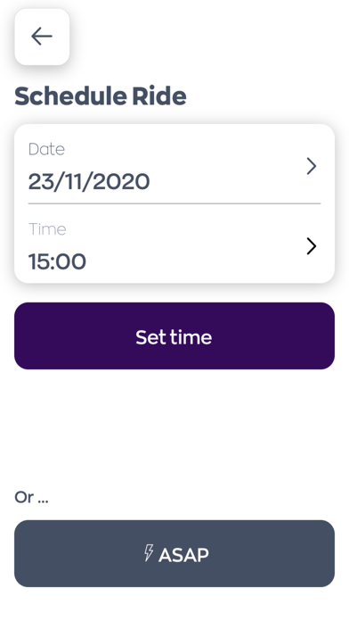 Dsouth Taxi App screenshot 3