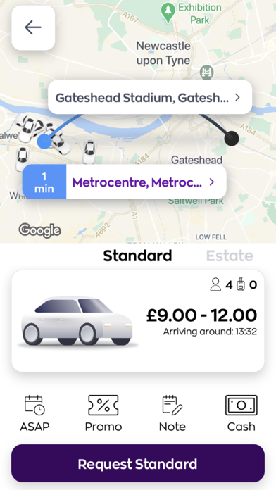 Dsouth Taxi App screenshot 4