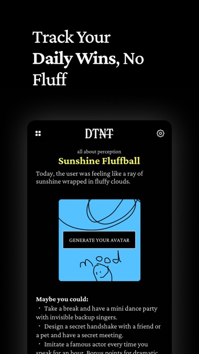 dtnt - Mindful Daily Wins screenshot 4