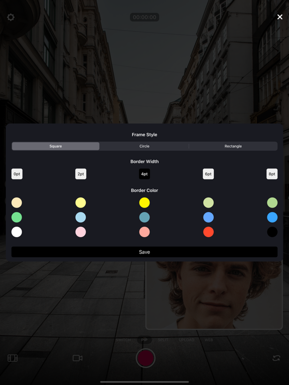 Dual Camera Split Videos: Revo screenshot 1