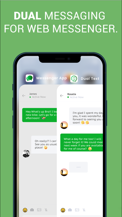 Dual Messenger for Web App Duo screenshot 3