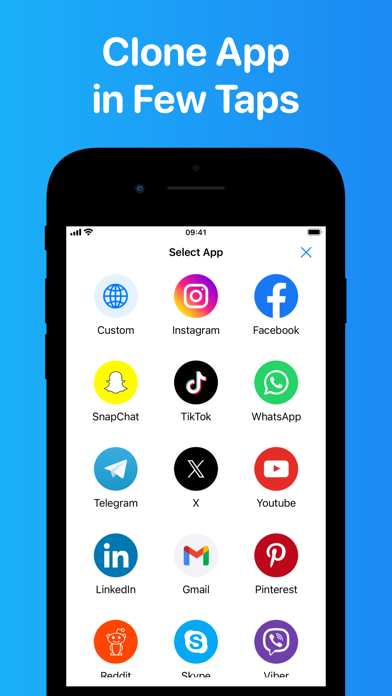 Dual Space: Multiple Accounts. screenshot 3