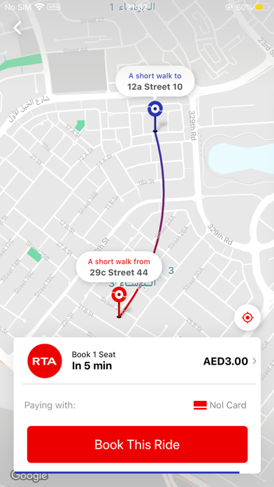 Dubai Bus on Demand screenshot 3
