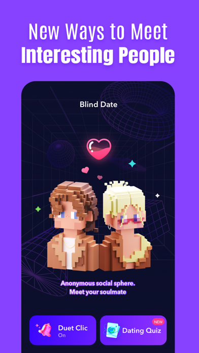 Duet Dating App: Chat & Meet screenshot 1